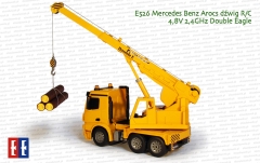 E526 Mercedes Benz Arocs dźwig R/C 4,8V 2,4GHz Double Eagle