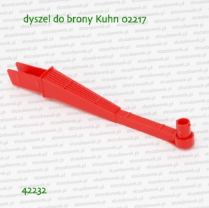 42232 BRUDER Dyszel do brony Kuhn 02217