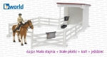 62521 BRUDER Mała stajnia z koniem i jeźdźcem
