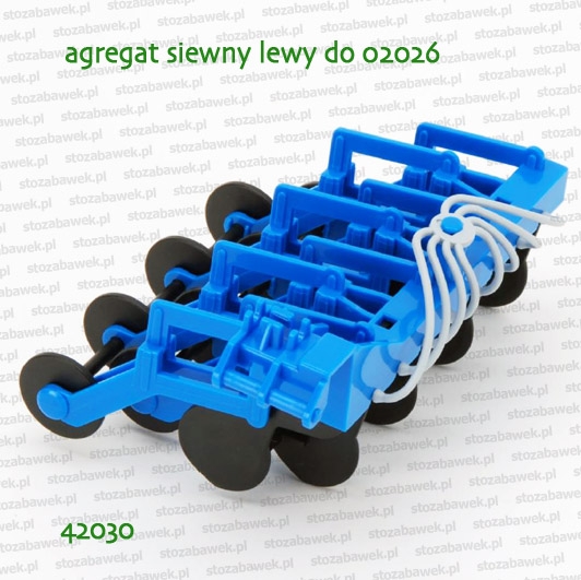 42030 BRUDER Agregat siewny lewy do siewnika Lemken 02026