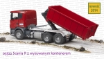 03522 BRUDER Scania R z wysuwanym kontenerem