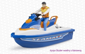 63150 BRUDER Skuter wodny z figurką kierowcy