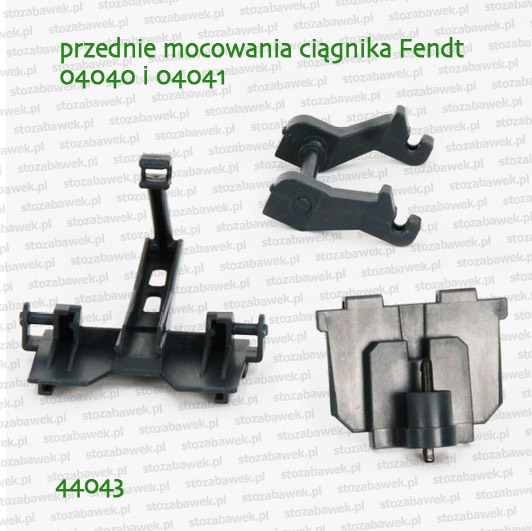 44043 BRUDER Zaczep przedni do ciągnika Fendt 04040