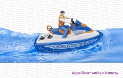 63150 BRUDER Skuter wodny z figurką kierowcy