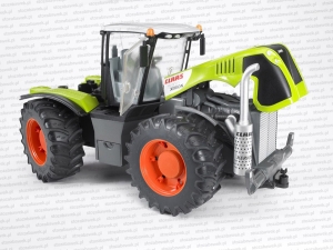 Bruder 03015 Ciągnik rolniczy Claas Xerion 5000 - otwieran maska od silnika oraz drzwi do kabiny