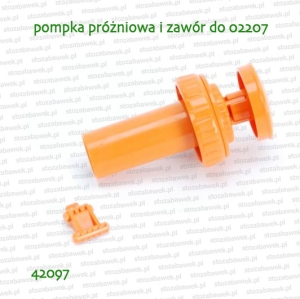 42097 BRUDER Zawór i pompa próźniowa do opryskiwacza 02207 i przyczepy 02034