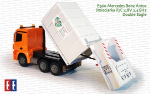 E560 Mercedes Benz Antos śmieciarka R/C 4,8V 2,4GHz Double Eagle