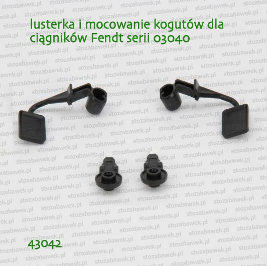 Bruder - 43042 Lusterka dla ciągników Fendt serii 03040
