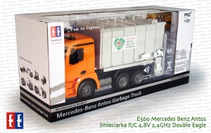 E560 Mercedes Benz Antos śmieciarka R/C 4,8V 2,4GHz Double Eagle