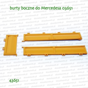 43651 BRUDER Burty do ciężarówek Scania 03551, Mercedes 03651 i innych