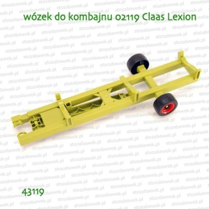 43119 BRUDER Wózek transportowy hedera do kombajnu 02119 Claas Lexion