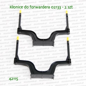 42115 BRUDER Kłonice przyczepy do drewna forwardera 02133 - 2 szt.
