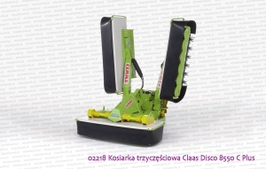 Bruder 02218 Kosiarka trzyczęściowa Claas Disco 8550 C Plus