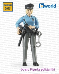 60430 Figurka policjantki z akcesoriami