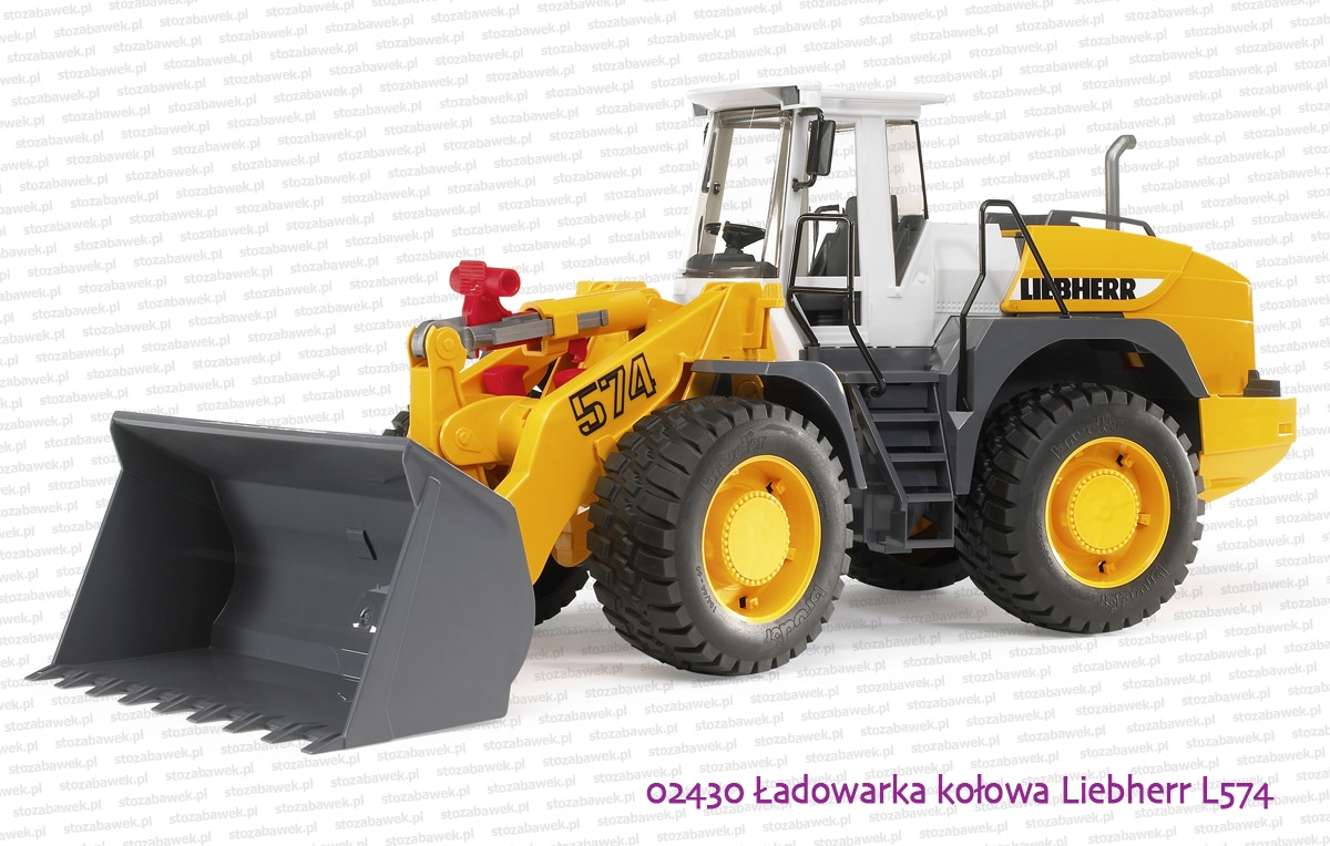 02430 BRUDER Ładowarka Liebherr L 574