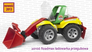 20106 Roadmax ładowarka przegubowa - zdjęcie z otwartą kabiną