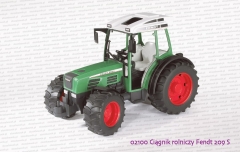 02100 BRUDER Ciągnik rolniczy Fendt 209 S
