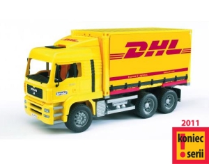 02783 MAN z kontenerem z plandeką DHL (#)