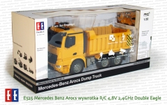 E525 Mercedes Benz Arocs wywrotka R/C 4,8V 2,4GHz Double Eagle w pudełku