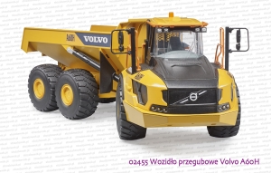 02455 BRUDER Wozidło przegubowe Volvo A60H