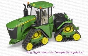 04055 BRUDER Ciągnik rolniczy na gąsienicach John Deere 9620RX