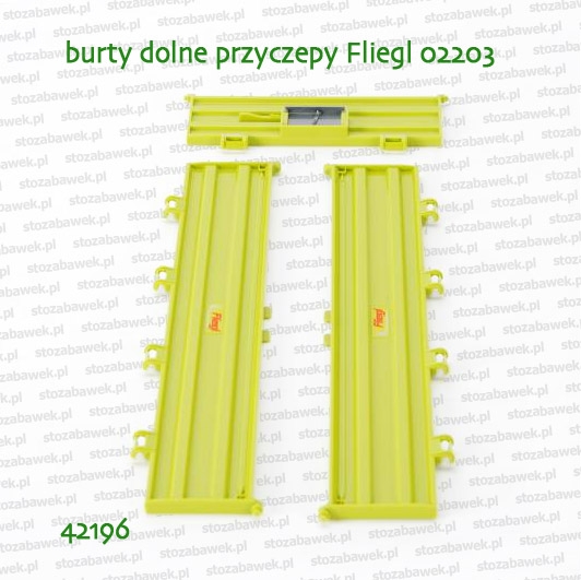 42196 BRUDER Burty dolne do przyczepy Fliegl 02203