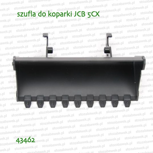 43462 BRUDER Szufla do koparki 02454 JCB 5CX