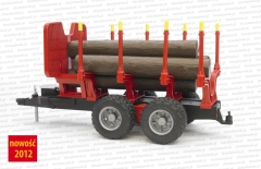 Bruder przyczepa do prac leśnych z zestawu 03093