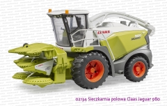 02134 BRUDER Sieczkarnia polowa Claas Jaguar 980 w pozycji transportowej