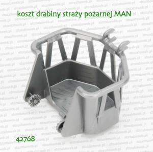 42768 BRUDER Kosz drabiny straży pożarnej MAN 02771