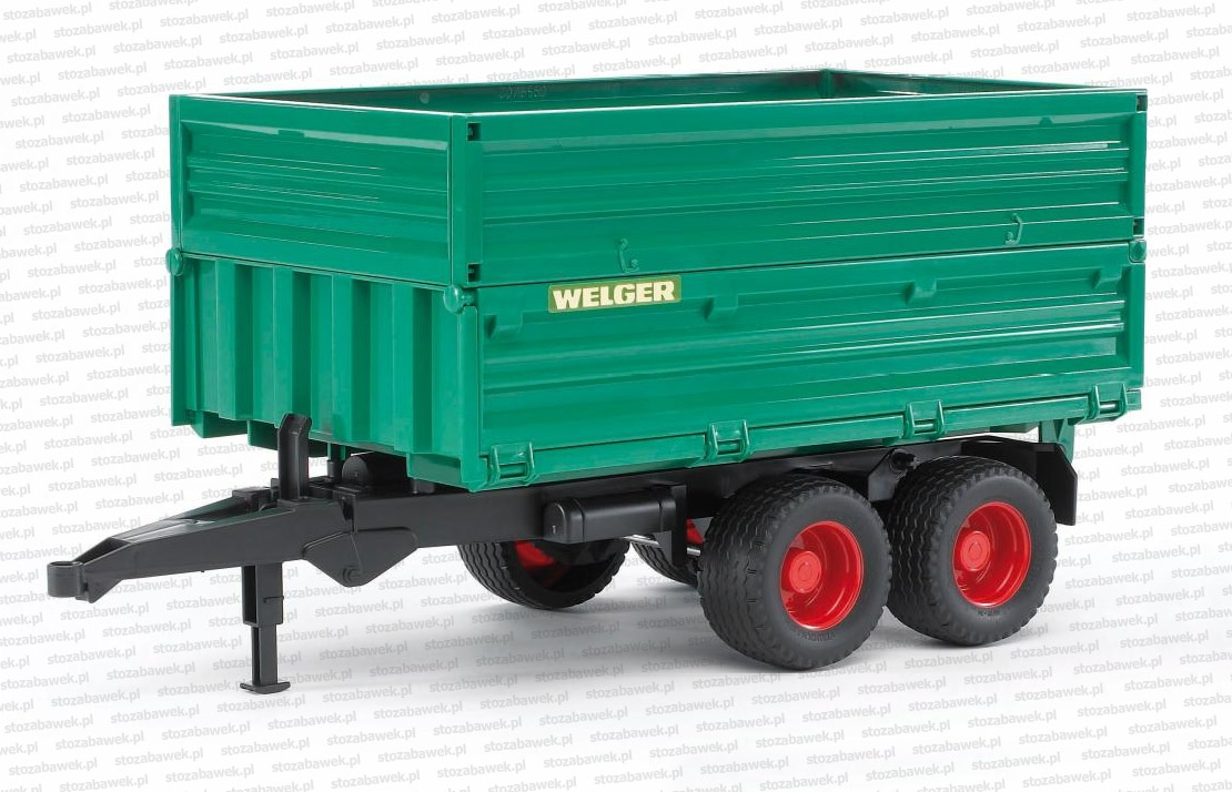 02010 Przyczepa dwuosiowa z nadstawką
