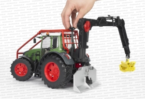 Bruder 03042 Ciągnik rolniczy Fendt 936 Vario do prac leśnych