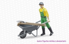 62610 BRUDER Figurka rolnika z akcesoriami