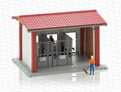 Bruder 62520 Stajnia bworld + figurka konia + figurka kobiety