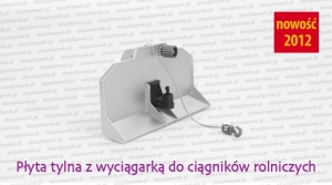 03340 BRUDER Płyta tylna z wyciągarką do ciągników rolniczych