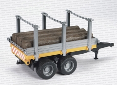 Bruder Przyczepą do przewozu drewna część z zestawu 02088