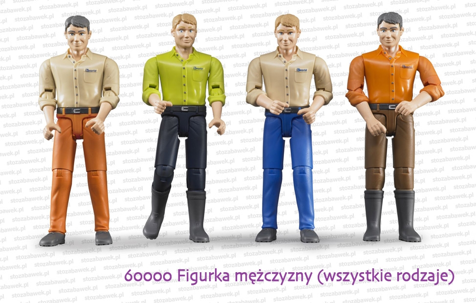 60000 Figurka mężczyzny różne rodzaje