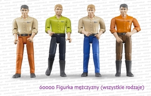 60000 Figurka mężczyzny (różne rodzaje)