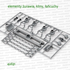 42631 Elementy żurawia, kliny, łańcuchy pomocy drogowej MAN 02750